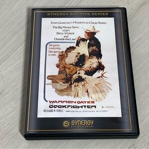 Cockfighter 1974 DVD Synergy Release Warren Oates Monte Hellman Cult Drama